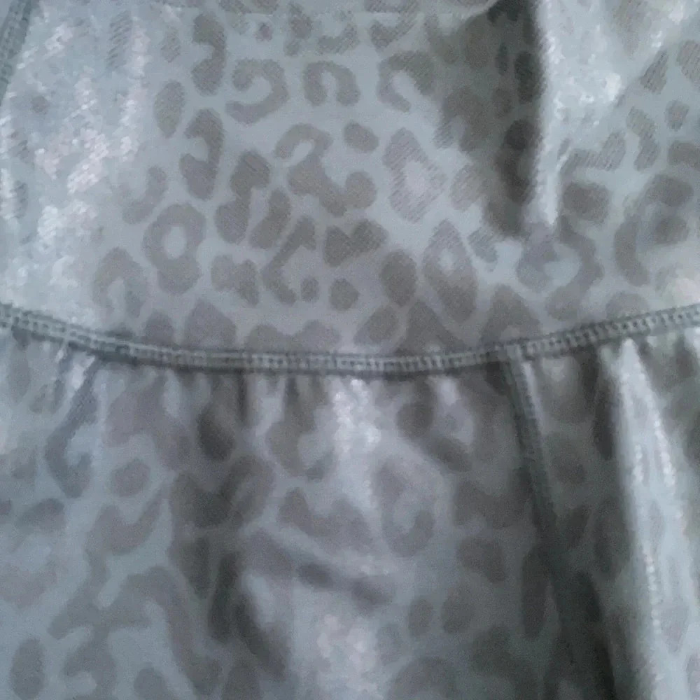 Allfenix Blue Cheetah Print Leggings - Picture 2 of 5